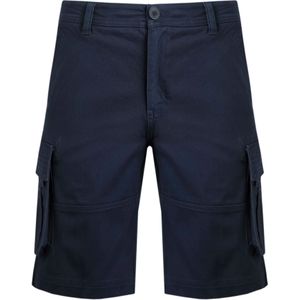 Weird Fish Heren Rigney Cargo Shorts (Marineblauw)