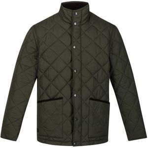 Regatta GeÃ¯soleerde herenjas Londyn Quilted (Donkere Khaki)