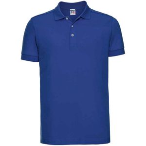 Russell Heren Piqué Stretch Poloshirt (Helder Koningsblauw)