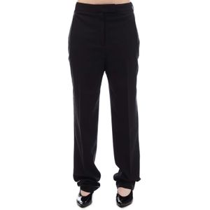 BOSS - Tahila Broek - Zwart - 100% Virgin Wool