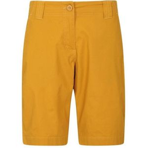 Mountain Warehouse Dames/Dames Coast Stretch Shorts (Geel) - Maat 34