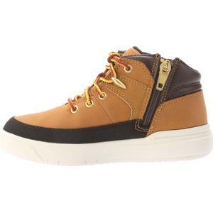Timberland Kinderen/Kinderen Seneca Bay Leren Mid Cut Lace Up Wandelschoenen (Tarwe)