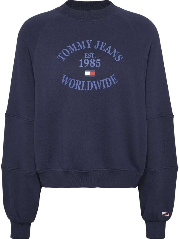 Tommy Hilfiger - Sweatshirt - Blauw - Dames - Katoen
