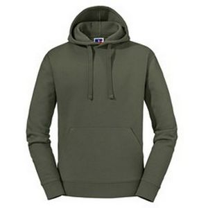 Russell Heren Authentieke Hoodie (Olijf)