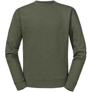 Russell Heren Authentiek Sweatshirt (Olijfgroen)