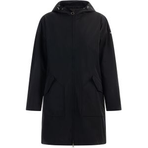 DreiMaster - Overgangsjas - Zwart - Gerecycled Materiaal - Dames