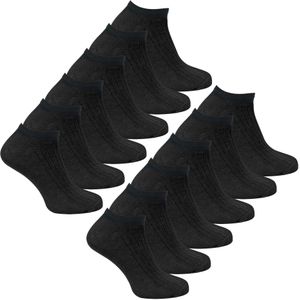 12 Pack Kinderen 100% Katoenen Trainingssokken