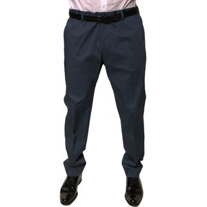 Dolce & Gabbana, Heren, Broeken, Blauw, Maat: XS Katoen,