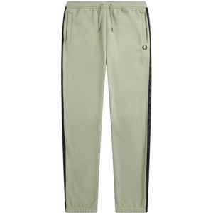 Fred Perry - Embossed Laurel Wreath Taped Legs - Joggingbroek - Zeegras