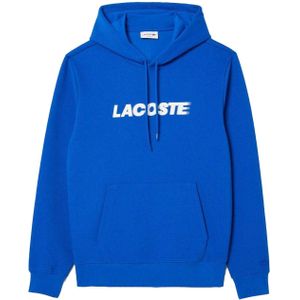 Lacoste Heren Piqué Hoodie (Blauw)