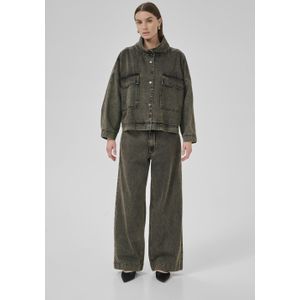 My Essential Wardrobe - Tessa MW 160 - Denim Jack - Grijs - 100% Katoen