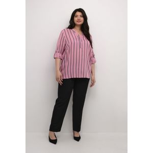 Blouse met lange mouwen Regular fit MesaRose/Black Oyester Stripe rose