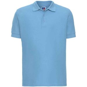 Russell Heren Ultimate Piqué Katoen Poloshirt (Hemelsblauw)