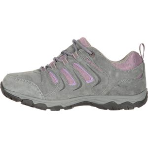 Mountain Warehouse Dames/Dames Aspect Lederen IsoGrip Schoenen (GRIJS/PINK)