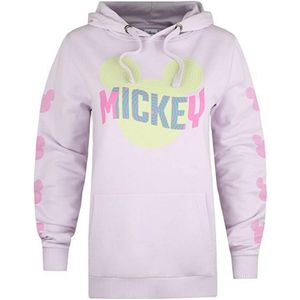 Disney Dames/dames Trip Mickey Mouse Hoodie (Lavendel) - Maat S