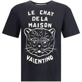 T-shirt met kattenprint