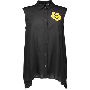 Love Moschino Dames Zwarte Viscose Blouse
