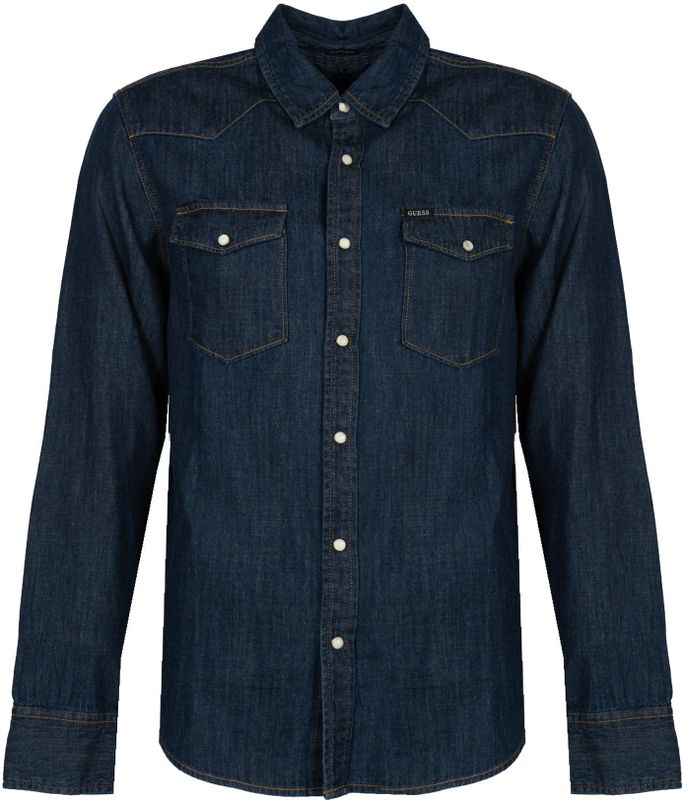 Guess - Denim Overhemd - Blauw - Dames