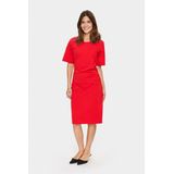 Jurk Fitted red