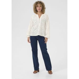 Blouse met lange mouwen Regular fit Snow White