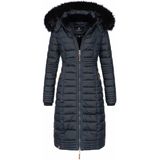 Navahoo - Umay - Gewatteerde Winterjas - Dames - Met Afneembare Capuchon en Bontkraag