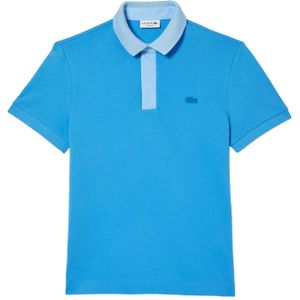 Lacoste Heren Smart Paris Mini Piqué Poloshirt (Blauw)