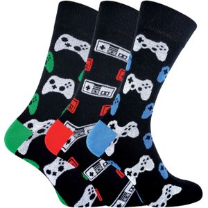 Retro Gaming - Kniekousen - Multi - Katoen/Polyester/Acryl/Polyamide/Elastaan