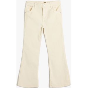Koton BROEKEN Normale taille Flare Broek