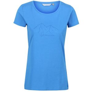 Regatta Dames/dames Breezed II Berg T-shirt (Sonisch Blauw)