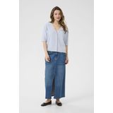 Kaffe Gebreid vest 'Marina'  lichtblauw