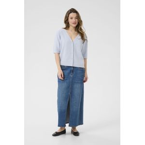 Kaffe Gebreid vest 'Marina'  lichtblauw