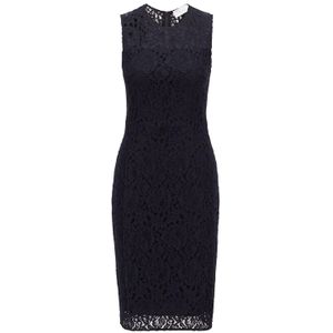 Boss Dames/Dames Dasicana Kanten Casual Jurk (Blauw)