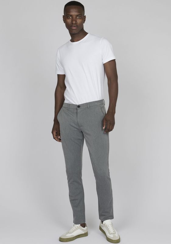 Matinique - Jens - Broek - Grijs gemêleerd - Lang/maxi