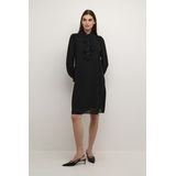 Jurk - Zwart - Relaxed Fit - Lange Mouwen