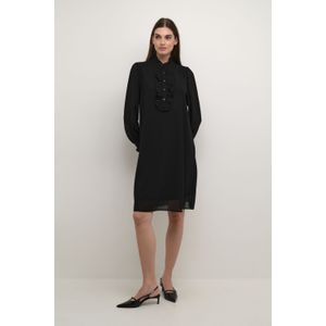 Jurk - Zwart - Relaxed Fit - Lange Mouwen