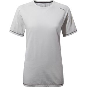 Craghoppers Dames/Dames Dynamic T-shirt (Maangrijs) - Maat 36