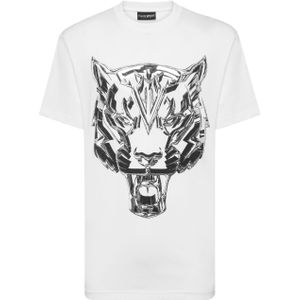 T-Shirt Ronde Hals Chrome Tiger