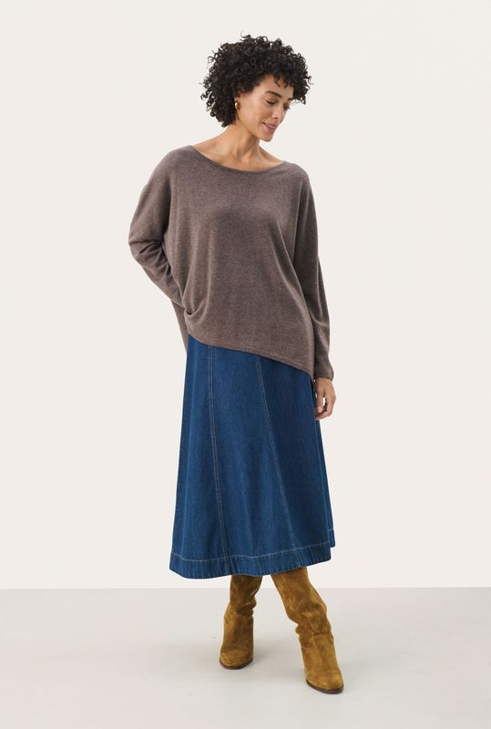 Pullover Loose fit taupe