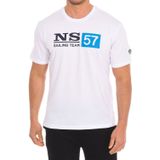 North Sails - T-shirt - Korte Mouwen - Zwart - 100% Katoen