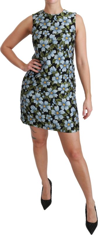 Dolce & Gabbana - Jurk - Veelkleurig - Shift Mini - 100% Authentiek