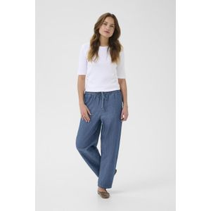 Kaffe - KALuise - Broek - Blauw Denim - 7/8 Lengte