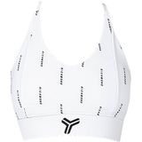 John Richmond - Elegante Sporttop met Logo Print - Wit - Dames - Polyester