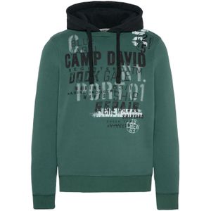 Camp David - Hoodie - Relaxed Fit - Heren