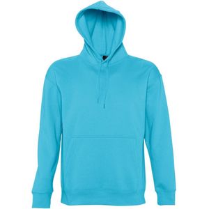 SOLS Slam Unisex Hooded Sweatshirt / Hoodie (Turquoise)