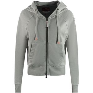 Parajumpers - Linzy Paloma - Hoodie - Grijs - Cropped met Rits