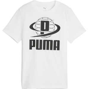 Puma Kinderen/Kinderen II Grafisch T-Shirt (Wit)
