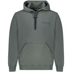 Napapijri - Hoodie - Groen - Katoen