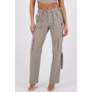 Black Bananas Oversized Cargo Broek, Grijs