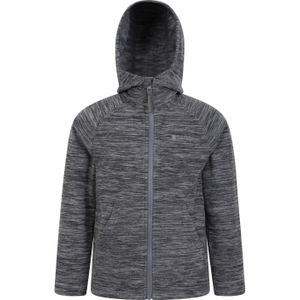 Mountain Warehouse Snowdonia II Full Zip Hoodie Kinderen/Kinderen (Grijs Alloy)