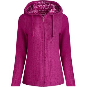 Weird Fish Dames/Dames Chicoa Macaroni Full Zip Hoodie (Magenta)